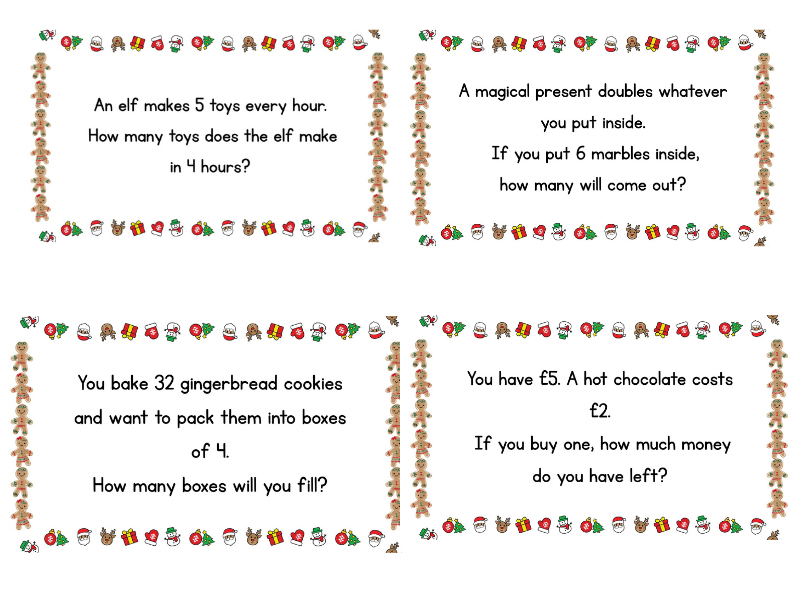 FREE Christmas Maths Quiz – 10 Question Google Slides Activity | Year 3 & Year 4