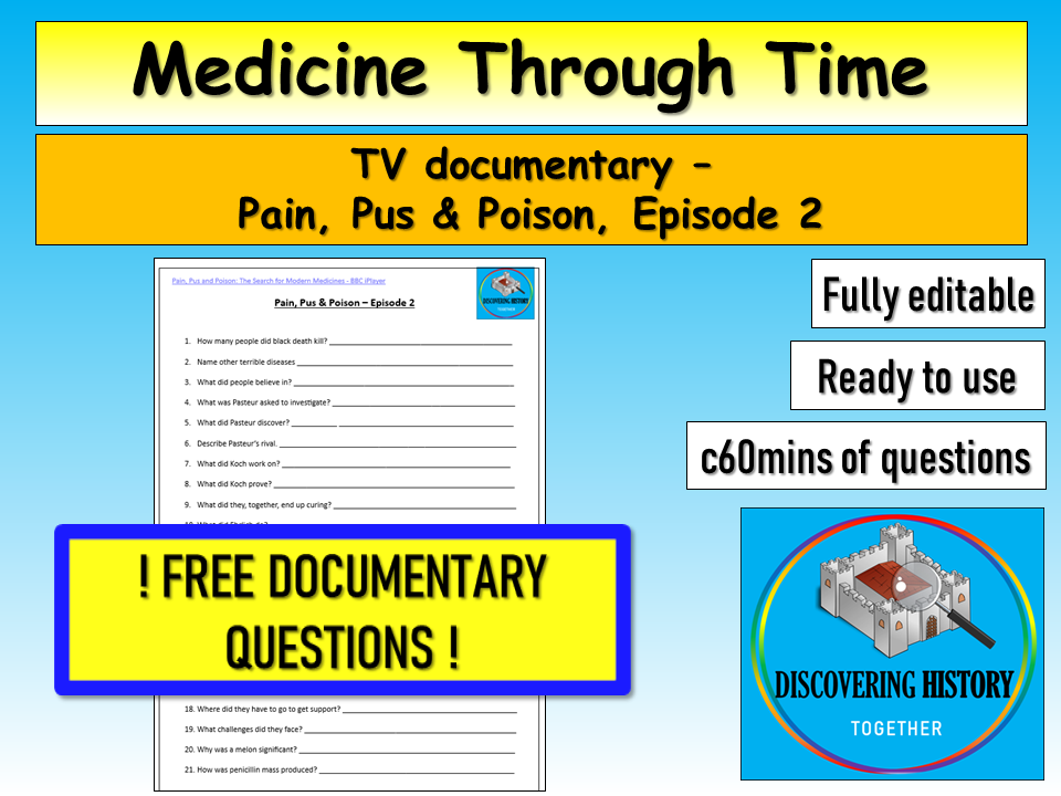 GCSE Medicine documentary questions