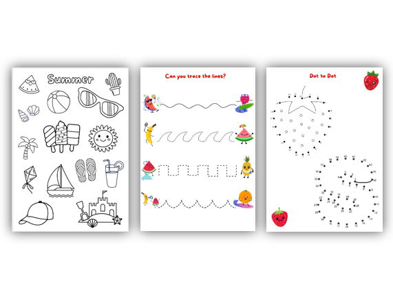 Summer Themed Activity Booklet