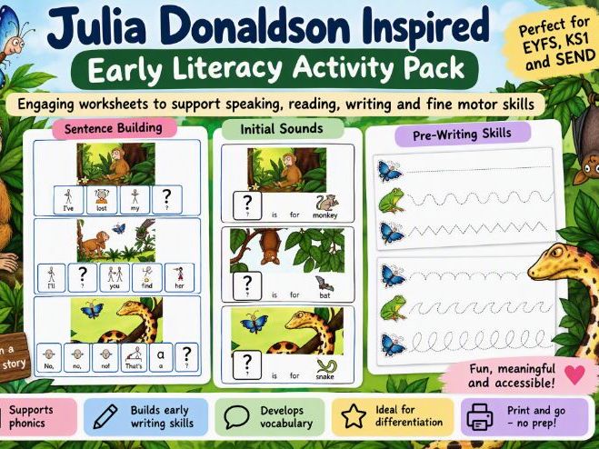 Monkey Puzzle - SEN activities