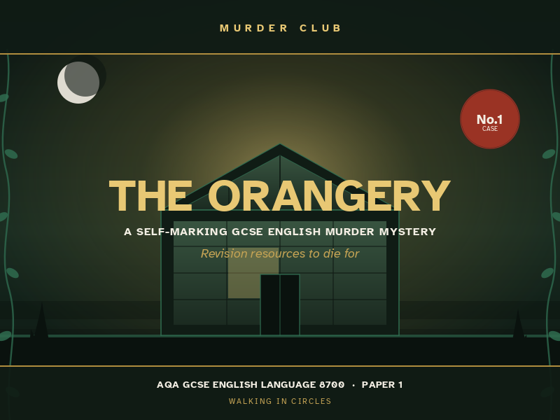 GCSE English Murder Mystery – AQA Paper 1