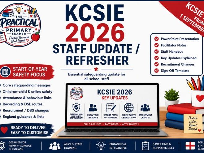 KCSIE 2026 Staff Update / Refresher