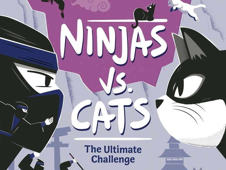 Ninjas vs. Cats by Diego Vaisberg Activity Kit