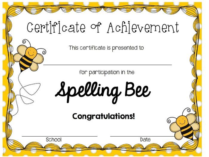 Whole School Spelling Bee Lists Teaching Resources