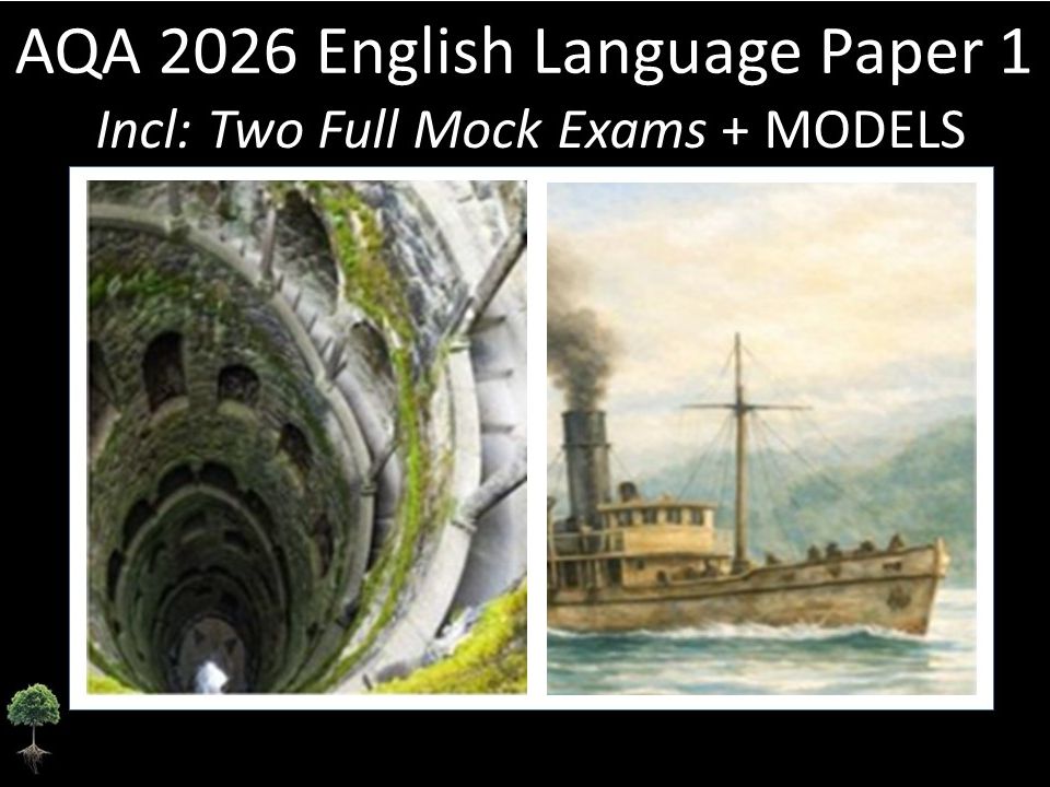 Two AQA 2026 English Language Paper 1 Mocks | Models