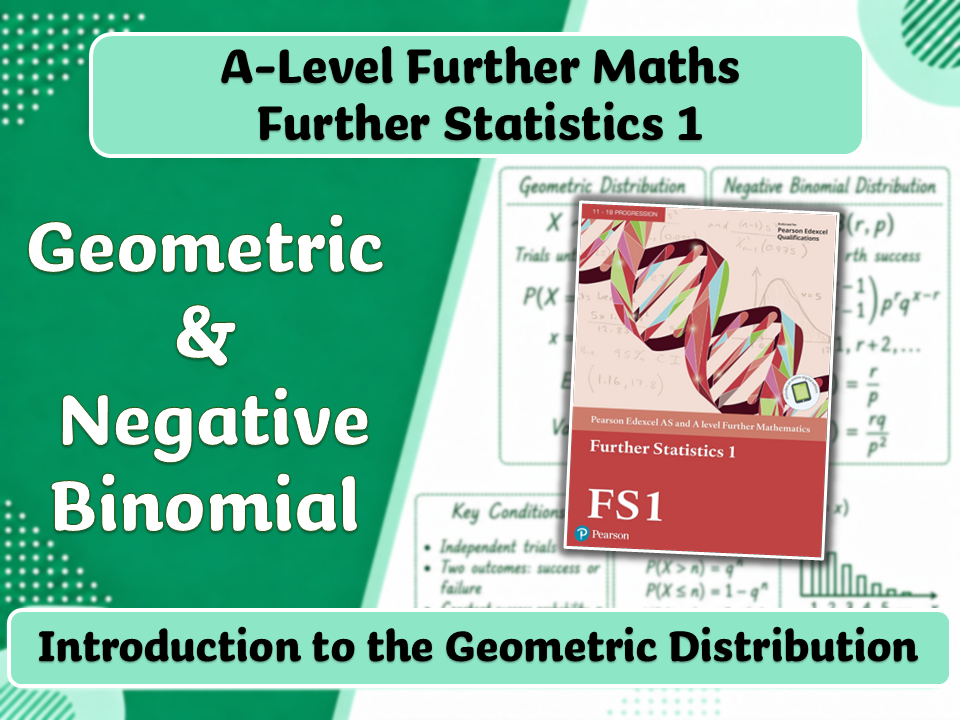A-Level Further Maths | FS1 | Introduction to the Geometric Distribution
