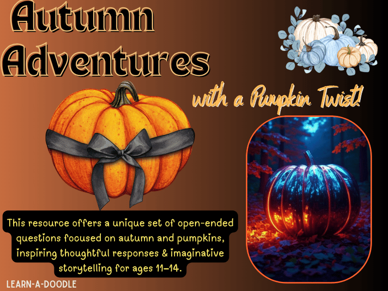 Autumn Adventures with a Pumpkin Twist: Creative Open-Ended Questions