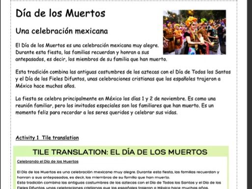 Dia de los muertos