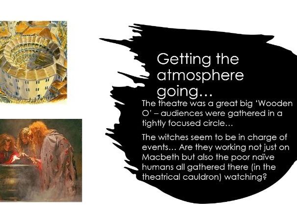 Macbeth 1 Act 1 scene 1 The Witches
