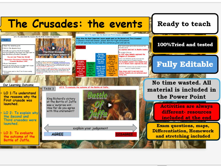 The Crusades-events