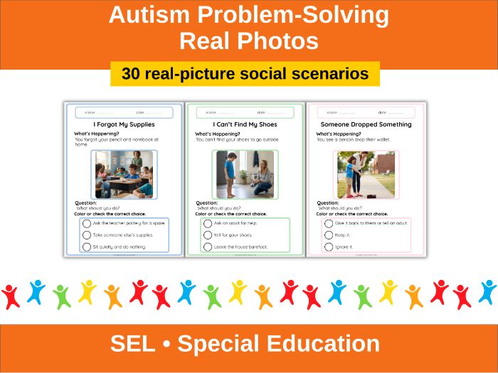 Autism Social Skills with Real Pictures – Part 1