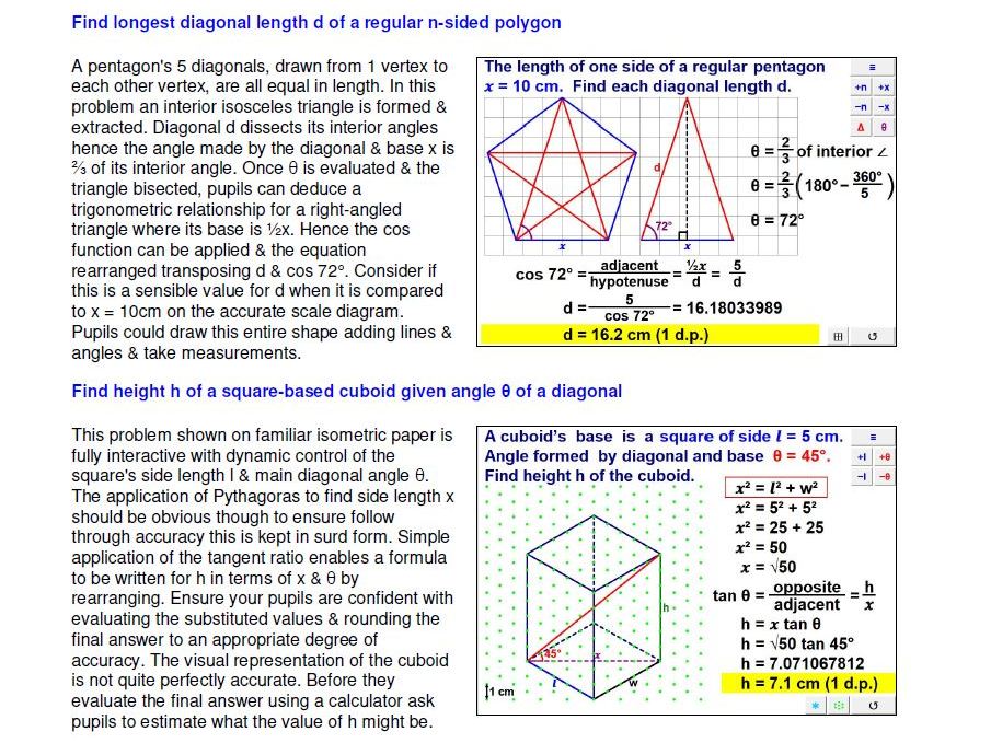 Teaching Tips Geometry