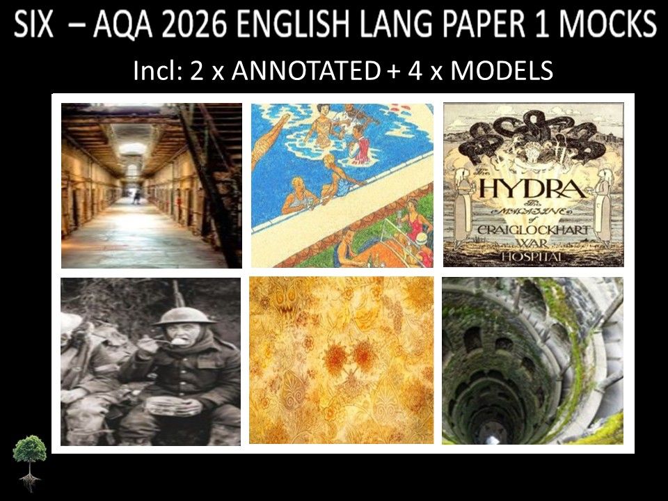SIX - AQA PAPER 1 | 2026 FULL MOCKS | ANNOTATED | MODELS