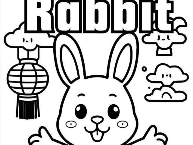 Chinese Zodiac Animals Colouring Pages + Cat – EYFS / KS1