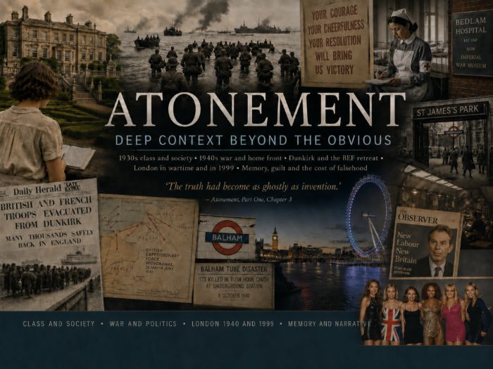 Atonement: Context Beyond the Obvious | AQA A-Level Literature B