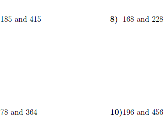 Highest common factor and lowest common multiple using prime ...