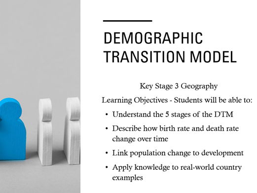 Demographic Transition Model (DTM) – Full KS3 Geography Lesson + Activities