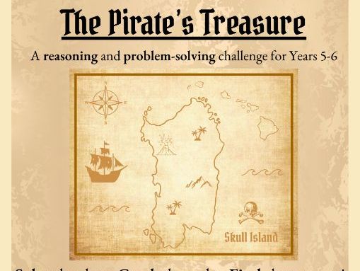 Y5/6 Reasoning Game - Pirate Maths Code Cracking Adventure