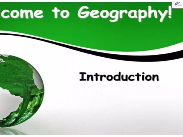 Introduction to Geography