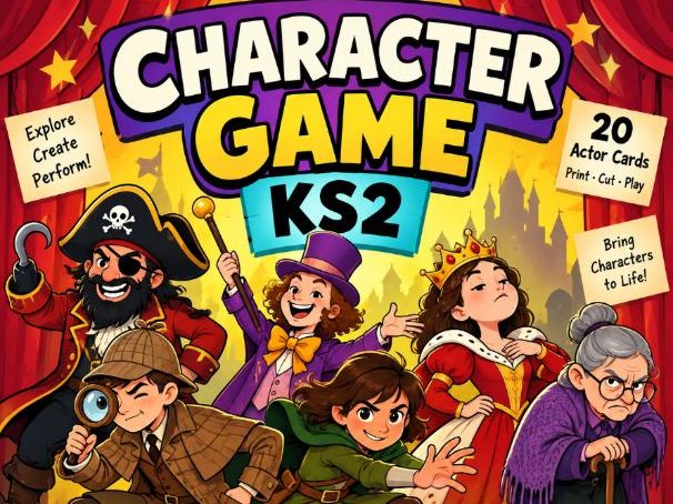 KS2 Drama Characterisation game