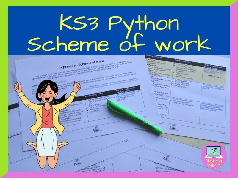 KS3 Python SoW Outline