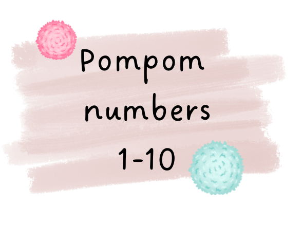 Pompom numbers 1-10