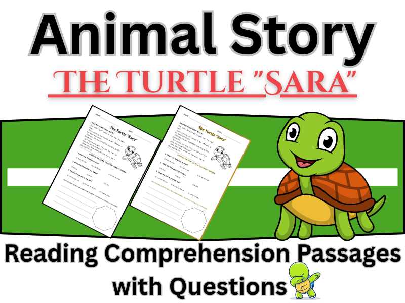 Funny short animal story - Reading Comprehension Passages and Questions worksheet