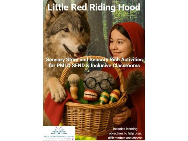 Little Red Riding Hood Sensory Story and Sensory Rich Activities for Neurodiverse, Sensory, PMLD