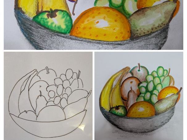 End of term cover lesson resource - Still life for KS3 cover lesson