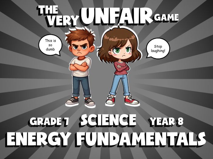 Energy Fundamentals VERY UNFAIR GAME | No-Prep Year 8 Science Review Activity