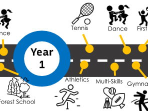 Whole School PE (Physical Education) Overview and Roadmap (both editable)