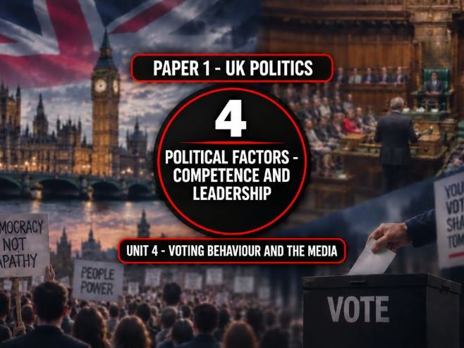 4 Voting Behaviour and the Media - Political Factors - Competence and Leadership