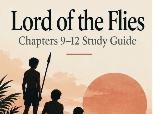 Lord of the Flies Chapters 9–12 GCSE Study Guide | Simon, Piggy, Ralph, Jack, Savagery & Symbolism