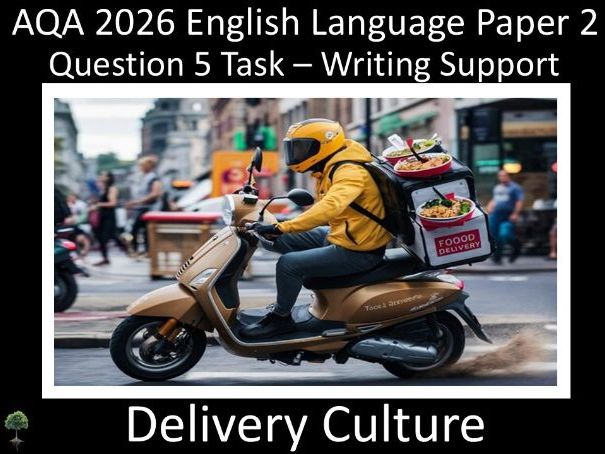 Question 5: AQA 2026 English Language Paper 2 | Delivery Culture