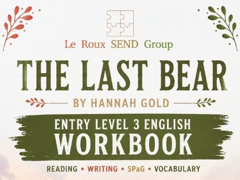 The Last Bear: Entry Level 3 English Workbook