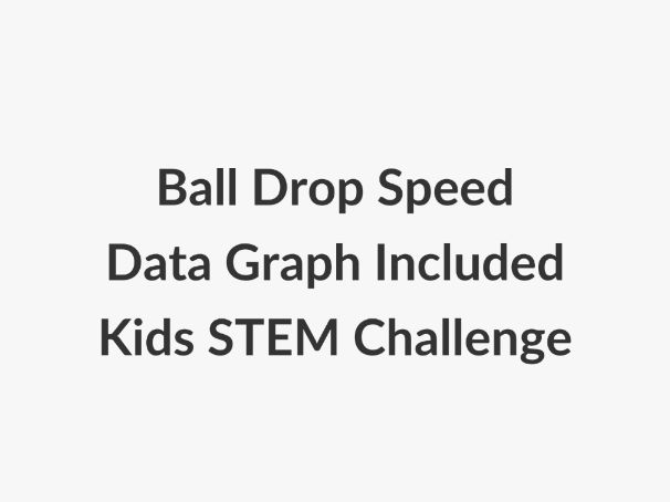 Primary Ball Drop Speed Test – Hands-On Science Activity for Kids