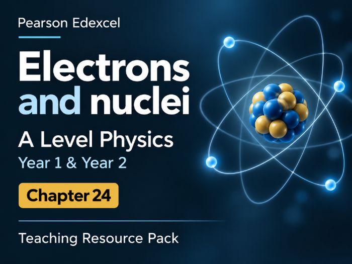 24 - Electrons and Nuclei Teacher Pack - Physics (Year 1 & Year 2) A Level Pearson Edexcel