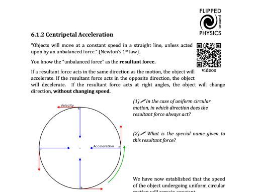 Centripetal acceleration