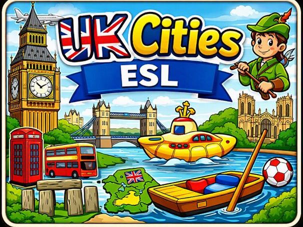 Key Cities in the UK – ESL Resource or Cross‑Curricular