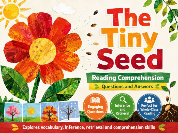 The Tiny Seed - Comprehension - KS1
