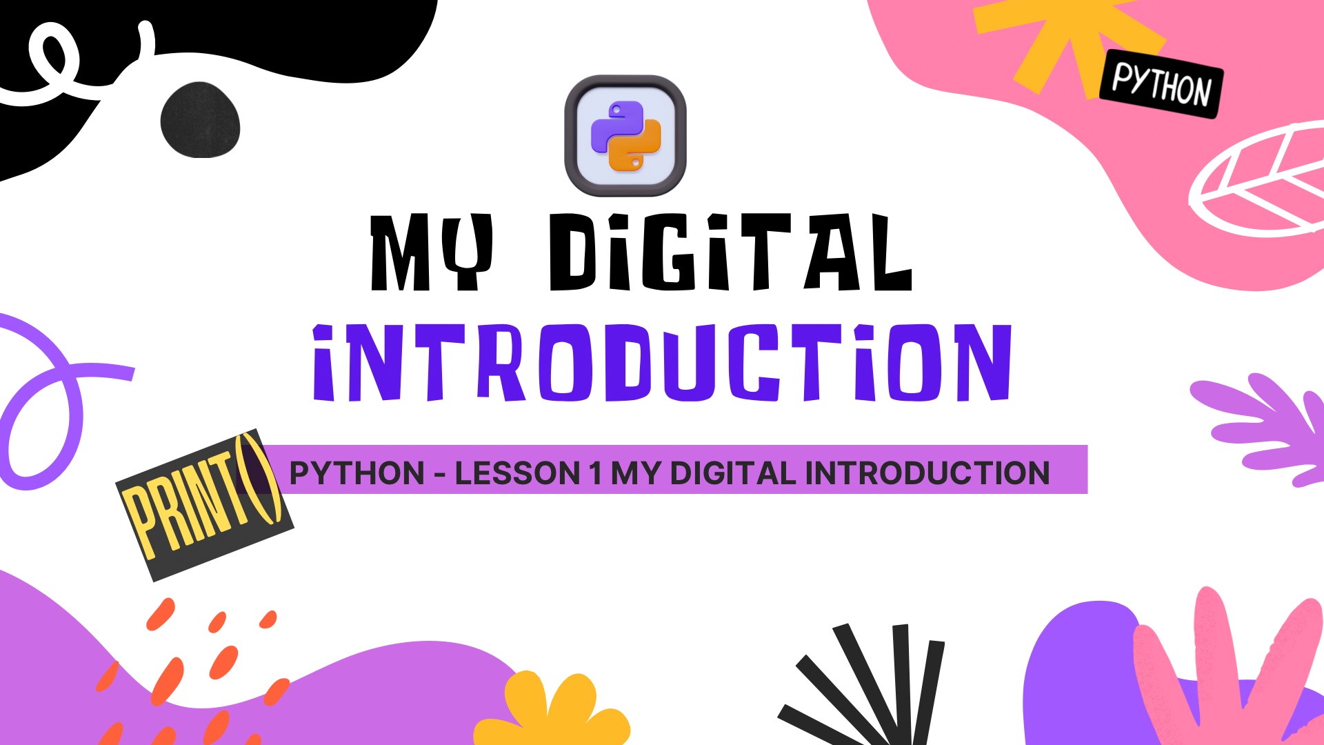 Python KS3 Lesson 1 Slides & Workbook | Teaching Resources