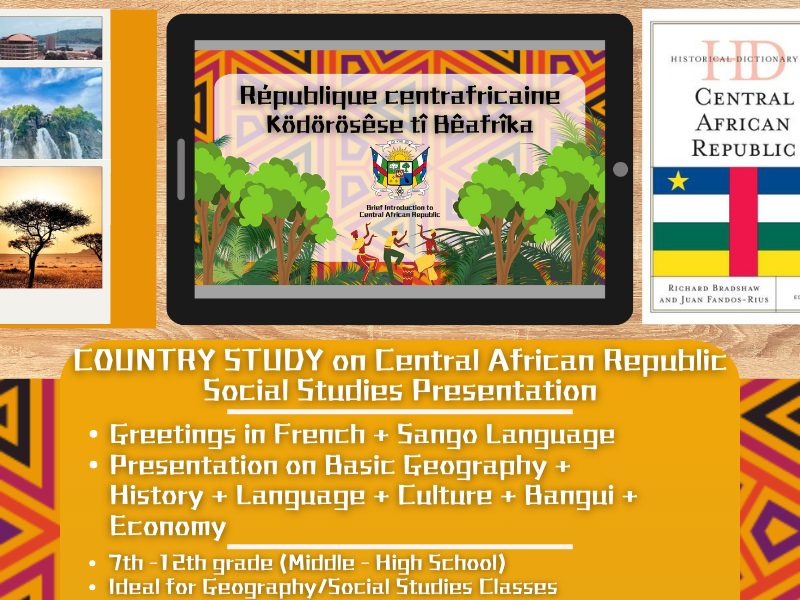 Country Study Presentation on Central African Republic - Africa