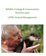 Level 3 Animal Management - Unit 308 Wildlife and Ecology Conservation ...