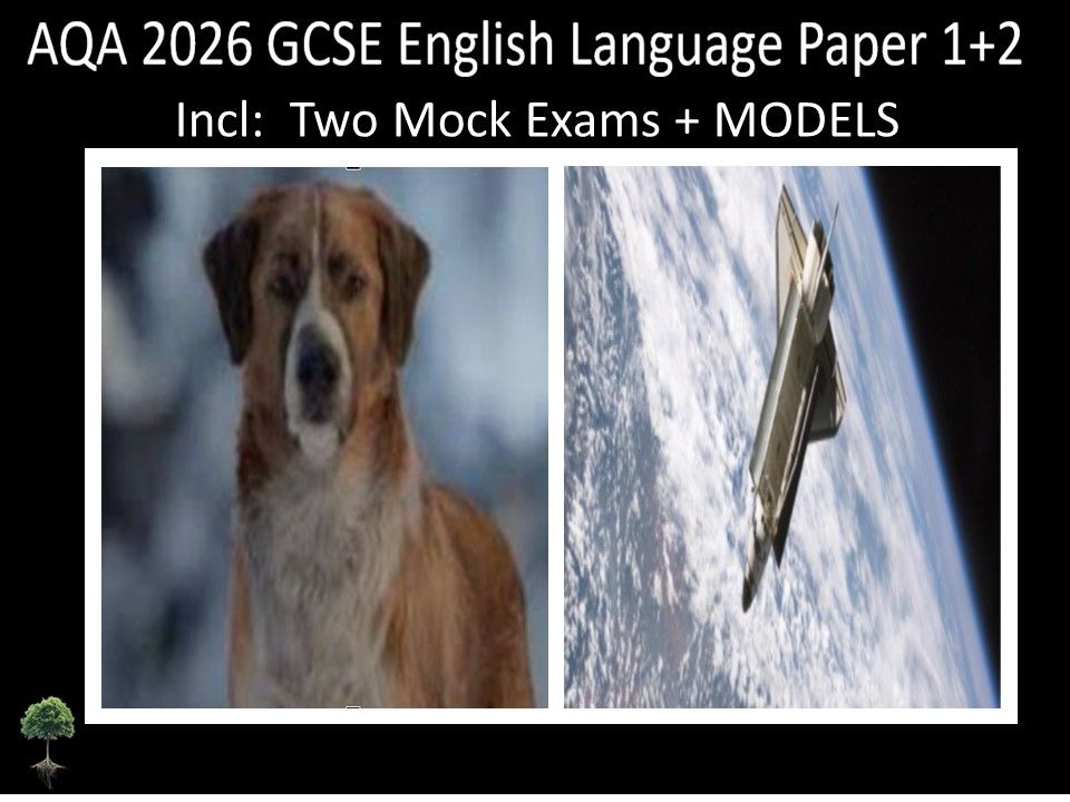 Two AQA 2026 GCSE English Language Paper 1 & 2 Mock | Models