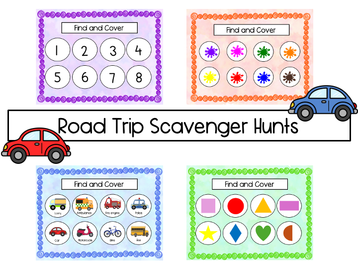 Road Trip Scavenger Hunts