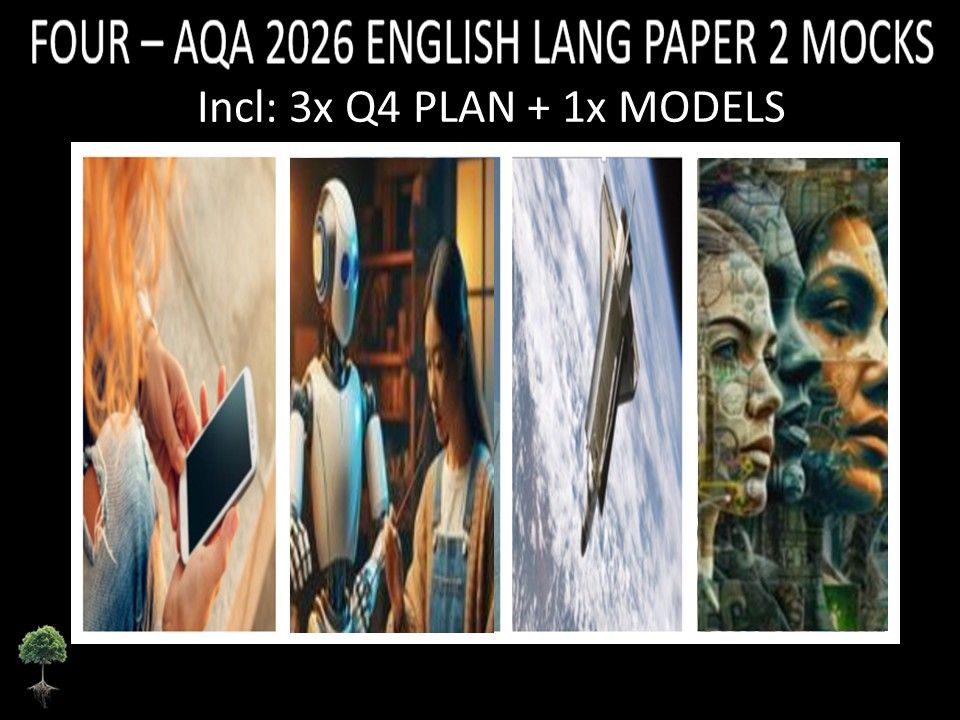 FOUR - AQA PAPER 2 | 2026 FULL MOCKS | Q4 PLAN | MODELS