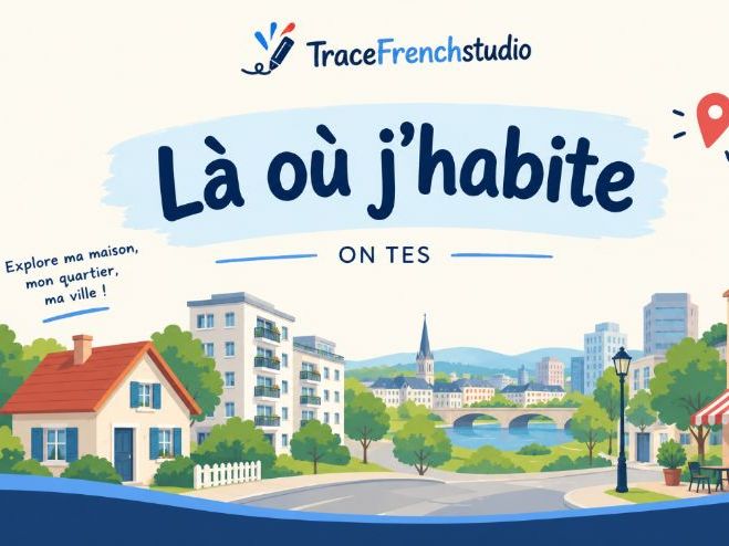 Là ,où j'habite| describe town and city| AQA New Spec| Year 11