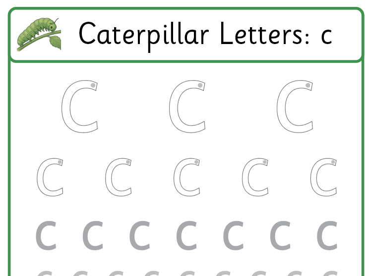 Handwriting Practice Sheets - Sassoon Font