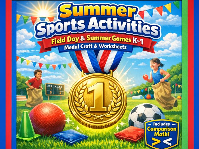 Summer Sports & Field Day Activities K-1