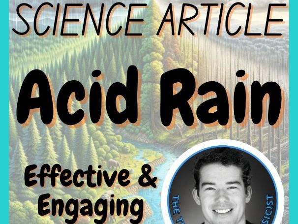 Acid Rain | Chemistry Science Reading Comprehension Passage & Questions FREE